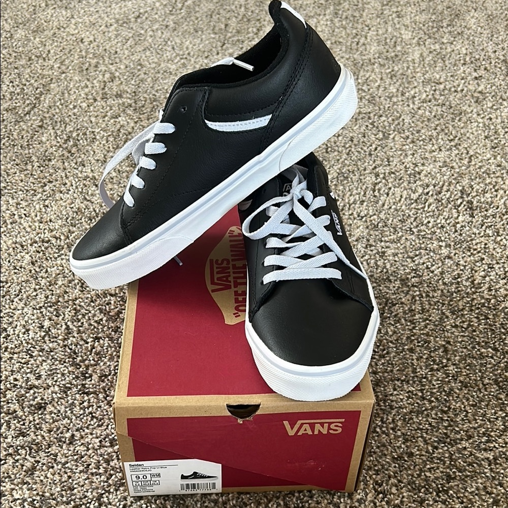 NEW Vans leather retro pop Sz 9